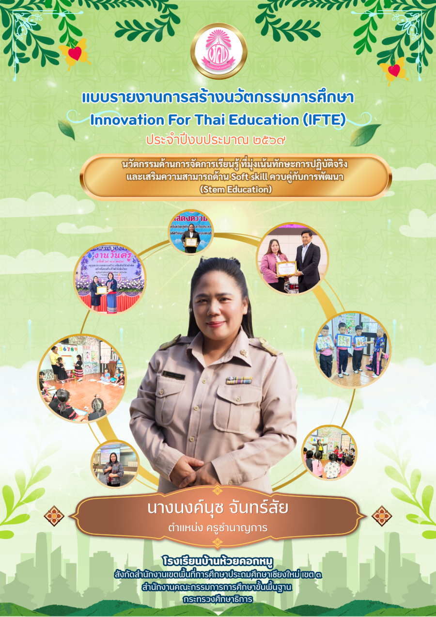 นวัตกรรมการจัดการเรียนรู้ทวิ/พหุภาษา โดยใช้ภาษาลาหู่เป็นฐาน ผ่านสื่อTPR และหนังสือรูปภาพในการจัดการเรียนรู้