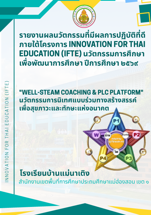 "WELL-STEAM COACHING & PLC PLATFORM"  นวัตกรรมการนิเทศแบบร่วมทางสร้างสรรค์ เพือสุขภาวะและทักษะแห่งอนาคต